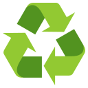 Recycling Symbol, Emoji One style