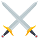 Crossed Swords Emoji, Emoji One style