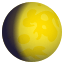 Waxing gibbous moon :waxing_gibbous_moon: 🌔