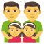 👨‍👨‍👧‍👧