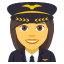 Woman pilot :woman_pilot: 👩✈️