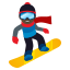Эмодзи 🏂🏿 EmojiOne