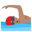 Man swimming: medium skin tone :man_swimming_tone3: ððœââïž
