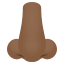 Nose: medium-dark skin tone :nose_tone4: ððŸ