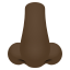 Nose: dark skin tone :nose_tone5: ðð¿