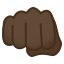 Oncoming fist: dark skin tone :punch_tone5: ðð¿