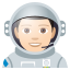 Man astronaut: light skin tone :man_astronaut_tone1: ðšð»âð
