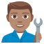 Man mechanic: medium skin tone :man_mechanic_tone3: ðšðœâð§