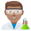 Man scientist: medium skin tone :man_scientist_tone3: ðšðœâð¬