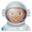 Man astronaut: medium skin tone :man_astronaut_tone3: ðšðœâð