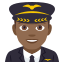 Man pilot: medium-dark skin tone :man_pilot_tone4: ðšðŸââïž