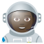Man astronaut: dark skin tone :man_astronaut_tone5: ðšð¿âð