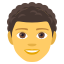 Man, curly haired :man_curly_haired: 👨🦱