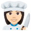 Woman cook: light skin tone :woman_cook_tone1: ð©ð»âð³