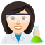 Woman scientist: light skin tone :woman_scientist_tone1: ð©ð»âð¬