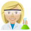 Woman scientist: medium-light skin tone :woman_scientist_tone2: ð©ðŒâð¬