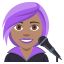Woman singer: medium skin tone :woman_singer_tone3: ð©ðœâð€