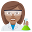 Woman scientist: medium skin tone :woman_scientist_tone3: ð©ðœâð¬