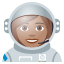 Woman astronaut: medium skin tone :woman_astronaut_tone3: ð©ðœâð