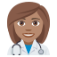 Woman health worker: medium skin tone :woman_health_worker_tone3: ð©ðœââïž