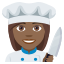 Woman cook: medium-dark skin tone :woman_cook_tone4: ð©ðŸâð³