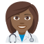 Woman health worker: medium-dark skin tone :woman_health_worker_tone4: ð©ðŸââïž