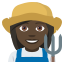 Woman farmer: dark skin tone :woman_farmer_tone5: ð©ð¿âðŸ