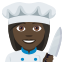 Woman cook: dark skin tone :woman_cook_tone5: ð©ð¿âð³