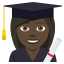 Woman student: dark skin tone :woman_student_tone5: ð©ð¿âð