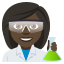 Woman scientist: dark skin tone :woman_scientist_tone5: ð©ð¿âð¬