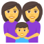 Family: woman, woman, boy :family_wwb: 👩👩👦