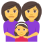 Family: woman, woman, girl :family_wwg: 👩👩👧