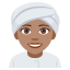 Woman wearing turban: medium skin tone :woman_wearing_turban_tone3: ð³ðœââïž