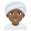 Woman wearing turban: medium-dark skin tone :woman_wearing_turban_tone4: ð³ðŸââïž