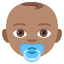 Baby: medium skin tone :baby_tone3: 👶🏽