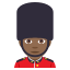 Guard: medium-dark skin tone :guard_tone4: ððŸ