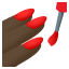 Nail polish: dark skin tone :nail_care_tone5: ð
ð¿
