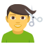 Man getting haircut :man_getting_haircut: ðââïž
