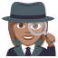 Woman detective: medium skin tone :woman_detective_tone3: ðµðœââïž