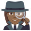 Woman detective: medium-dark skin tone :woman_detective_tone4: ðµðŸââïž