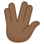 Vulcan salute: medium-dark skin tone :vulcan_tone4: ððŸ