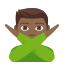 Man gesturing NO: medium-dark skin tone :man_gesturing_no_tone4: ð
ðŸââïž