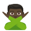 Man gesturing NO: dark skin tone :man_gesturing_no_tone5: ð
ð¿ââïž