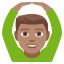 Man gesturing OK: medium skin tone :man_gesturing_ok_tone3: ððœââïž