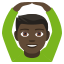 Man gesturing OK: dark skin tone :man_gesturing_ok_tone5: ðð¿ââïž