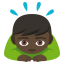 Person bowing: dark skin tone :person_bowing_tone5: ðð¿