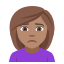 Person frowning: medium skin tone :person_frowning_tone3: ððœ