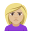 Person pouting: medium-light skin tone :person_pouting_tone2: ððŒ