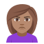 Person pouting: medium skin tone :person_pouting_tone3: ððœ