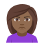 Person pouting: medium-dark skin tone :person_pouting_tone4: ððŸ